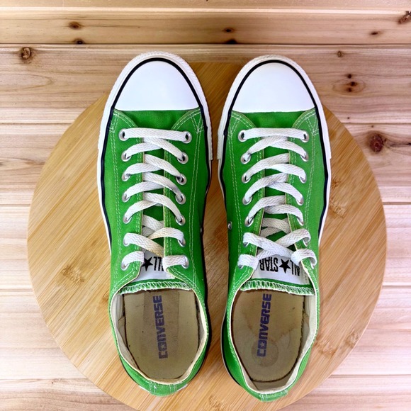 Converse Sneakers Mens 10 Chuck Taylor All Star Amazon Green Low Top Tennis Shoe - Picture 8 of 9
